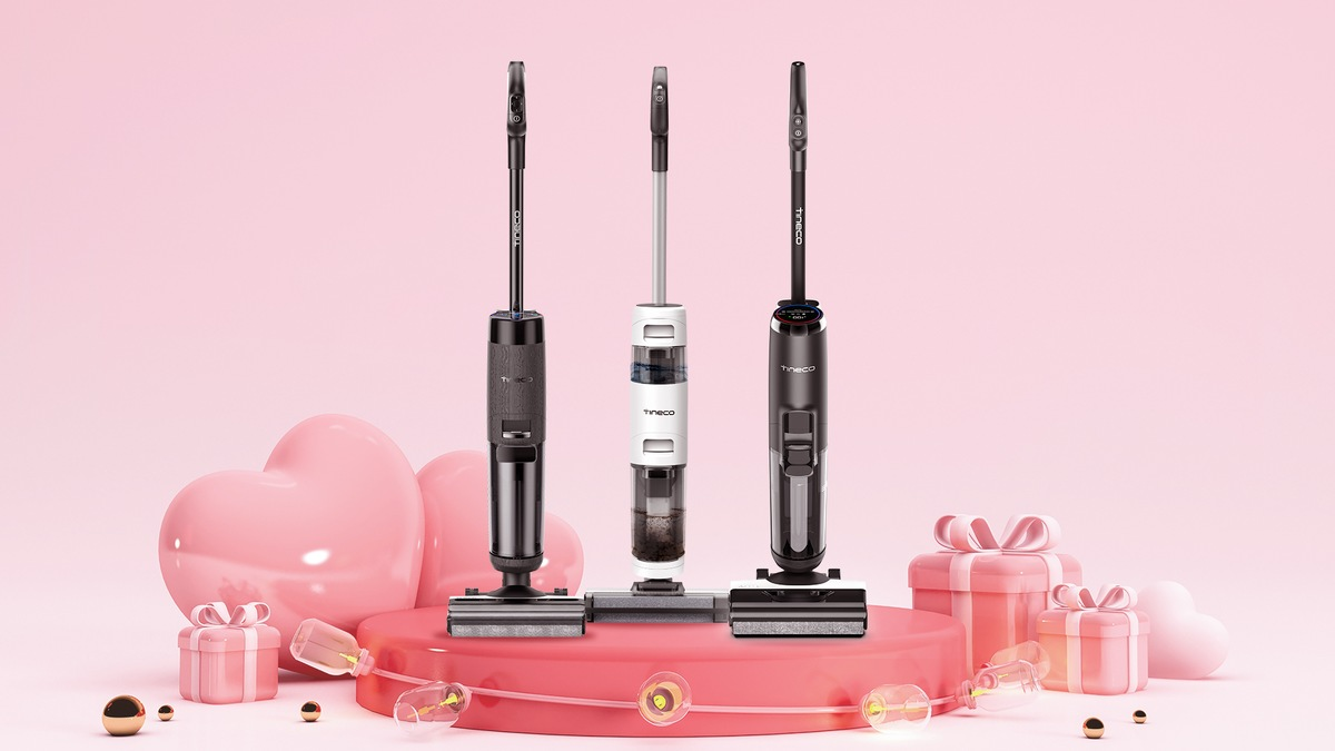 Verliebt in Sauberkeit - Exklusive Valentinstagangebote von Tineco - Foto: presseportal.de