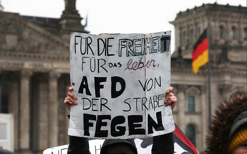 Demo gegen Rechtsextremismus am 03.02.2024 - Foto: über dts Nachrichtenagentur