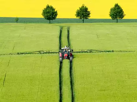 EU-Kommissionspräsidentin Ursula von der Leyen überdenkt ein Gesetz zum Pestizideinsatz in der Landwirtschaft. - Foto: Julian Stratenschulte/dpa