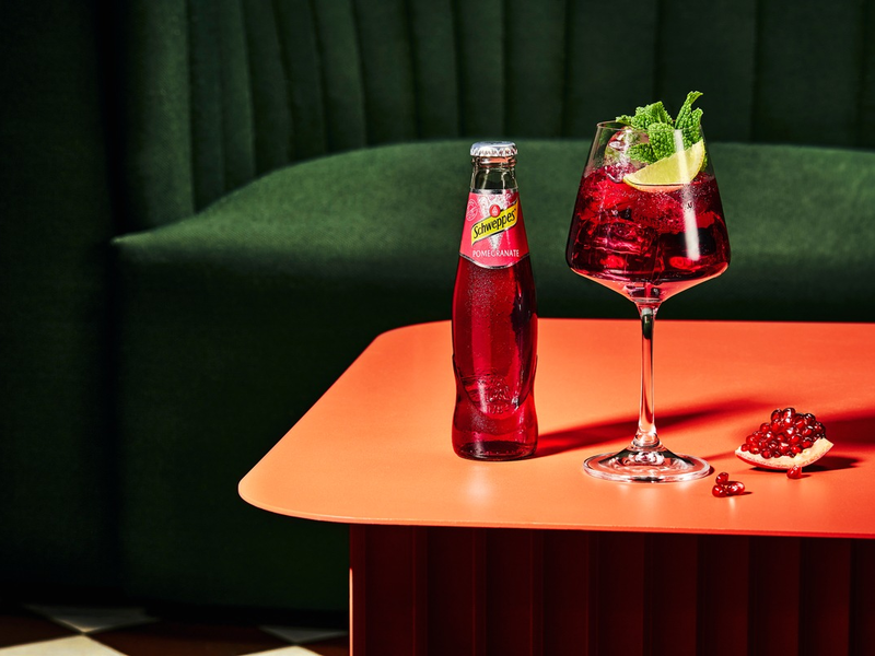 Schweppes Pomegranate: Für innovative Drinks mit Granatapfelgeschmack - Foto: presseportal.de