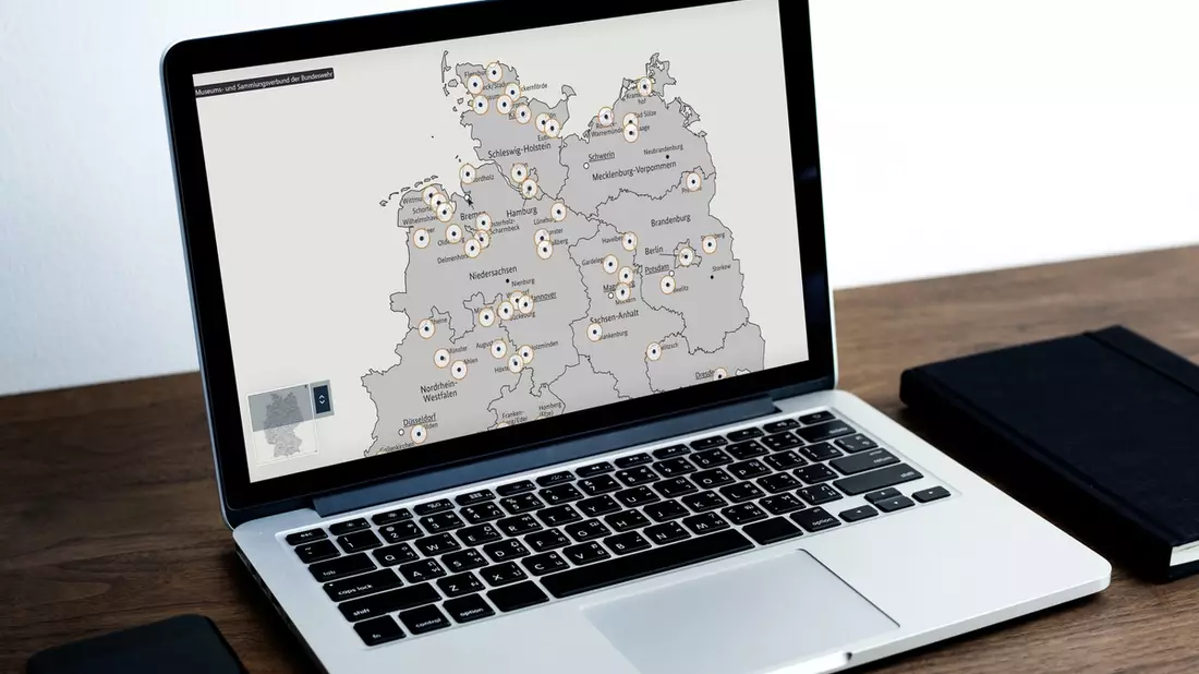 Alle historischen Sammlungen der Bundeswehr auf einer Karte - Bild: presseportal.de