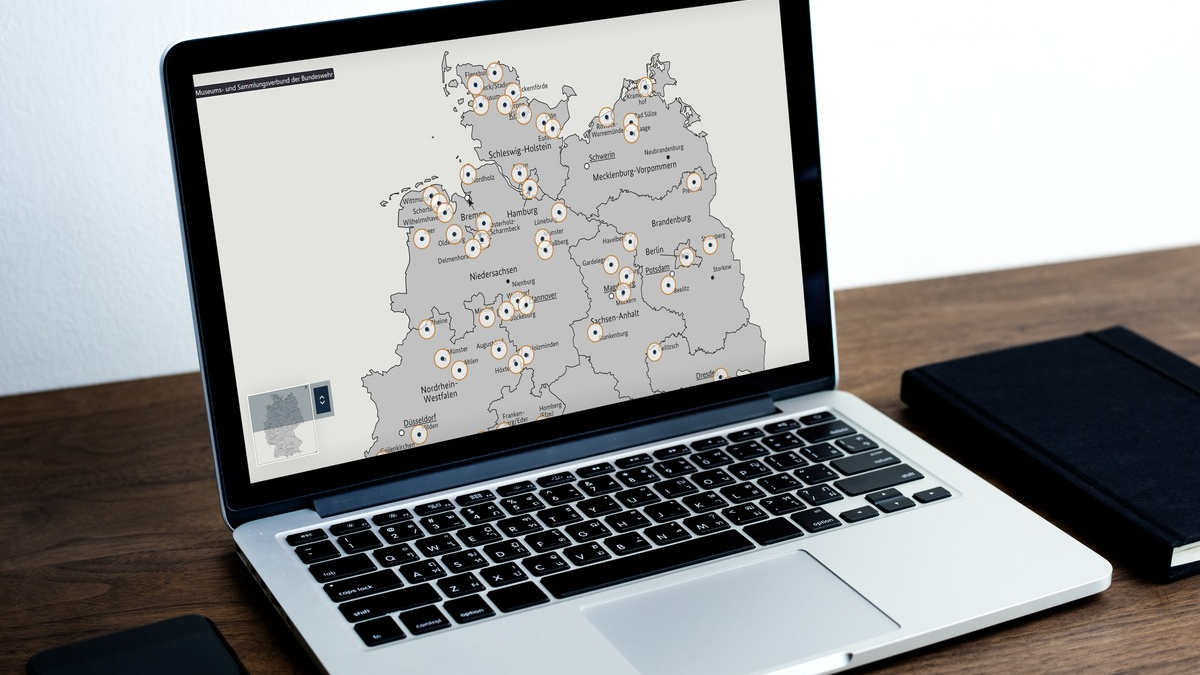 Alle historischen Sammlungen der Bundeswehr auf einer Karte - Foto: presseportal.de