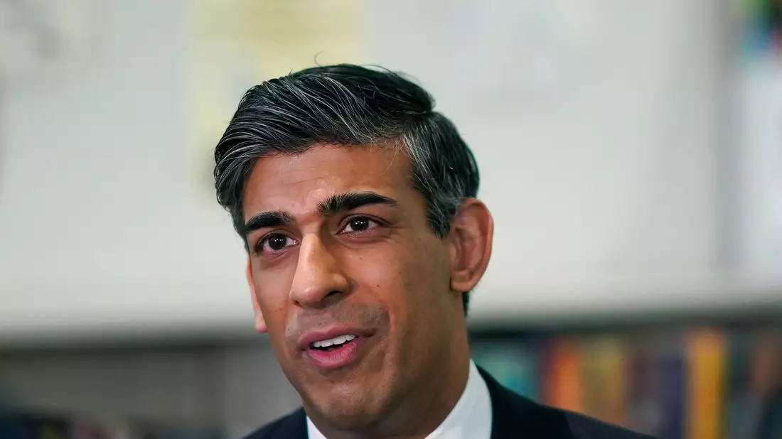 Rishi Sunak wird vorgeworfen, «herabwürdigende Kommentare» formuliert zu haben. - Bild: Ian Forsyth/Pool Getty Images Europe/AP/dpa