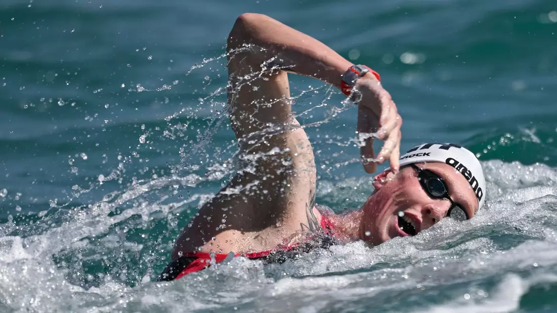 Florian Wellbrock konnte bei der WM erneut nicht in die Medaillenränge schwimmen. - Bild: Xia Yifang/XinHua/dpa