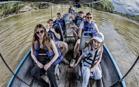 Joey Kelly und Familie - Roadtrip Panamericana: Kulinarisches Neuland und Akrobatik für Joey - Foto: presseportal.de