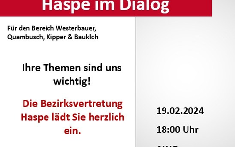 POL-HA: Haspe im Dialog - Leiter der Polizeiwache Haspe steht als Ansprechpartner bei Bürgerversammlung zur Verfügung - Foto: presseportal.de