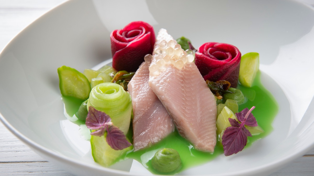 Freitags für Hering / Aktion mit Sterneköchin Julia Komp und norwegischem Hering - Foto: presseportal.de