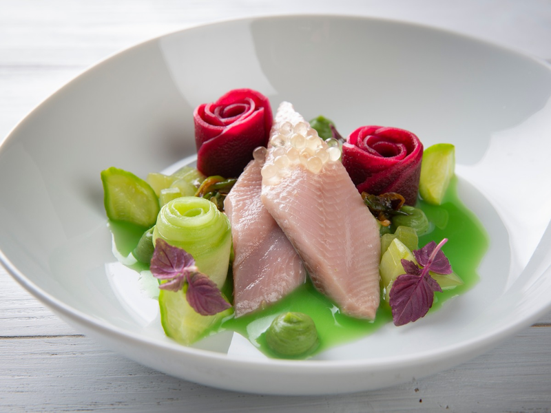 Freitags für Hering / Aktion mit Sterneköchin Julia Komp und norwegischem Hering - Foto: presseportal.de