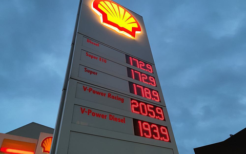 Shell-Tankstelle im Januar 2024 (Archiv) - Foto: über dts Nachrichtenagentur