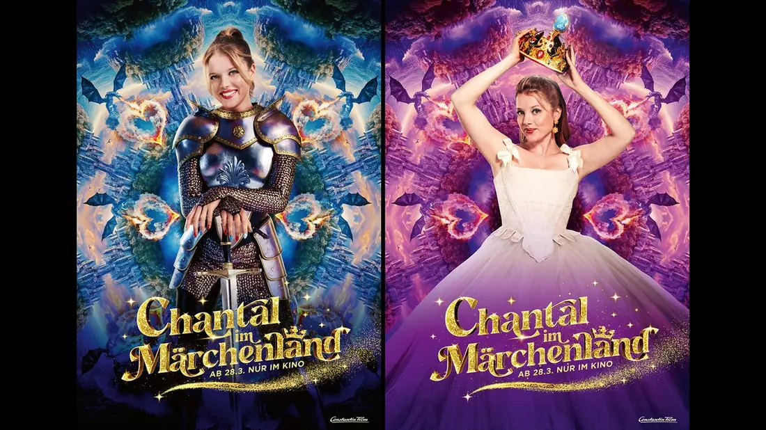 Chanti is bäck! CHANTAL IM MÄRCHENLAND: Ab dem 28. März im Kino / Teaser-Trailer, Teaser-Plakate und erste Szenenfotos jetzt verfügbar - Bild: presseportal.de