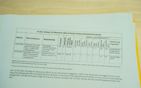 Die Schufa Holding AG ist eine privatwirtschaftliche Wirtschaftsauskunftei. - Foto: Andreas Arnold/dpa