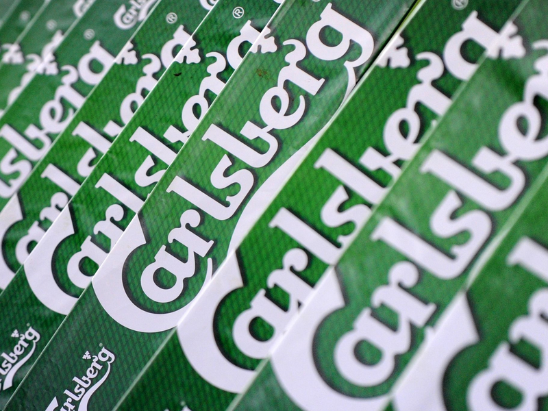 Der Brauereikonzern Carlsberg schreibt rote Zahlen. - Foto: Marcus Brandt/dpa