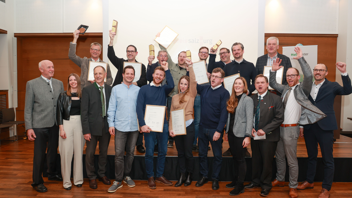 Verleihung - Foto: Franz Neumayr über pressetext.de