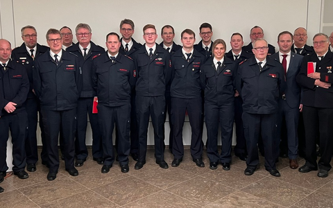 FW-AR: Aufwärtstrend bei Mitgliederzahlen des Basislöschzuges 2 der Freiwilligen Feuerwehr Arnsberg - Foto: presseportal.de