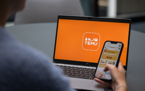 Die Shopping-App Temu ist umstritten. - Foto: Hannes P Albert/dpa