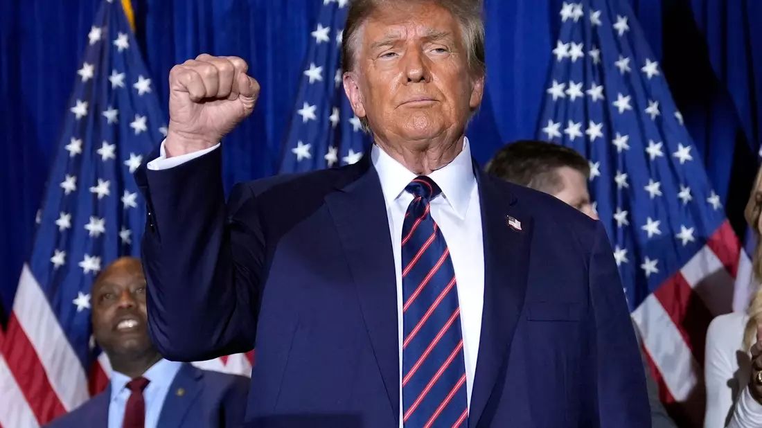 Donald Trump würde gerne erneut Präsident der USA werden. - Bild: Matt Rourke/AP/dpa