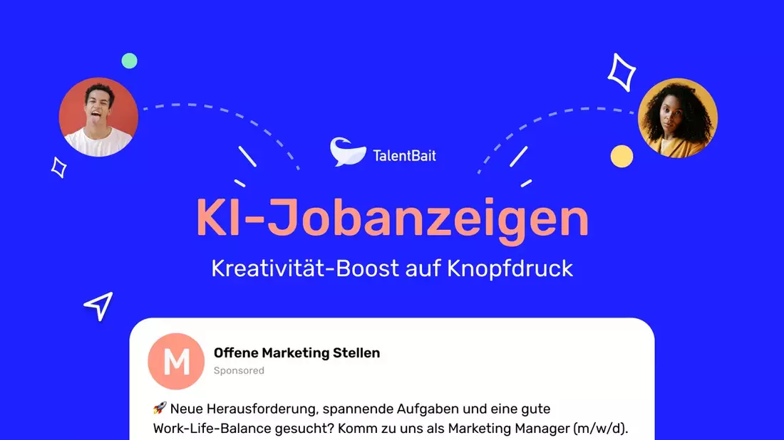 TalentBait integriert ChatGPT für performance-optimiertes Recruiting / Von X bis Pinterest: TalentBait-KI optimiert Stellenanzeigen für jedes Soziale Netzwerk - Bild: presseportal.de