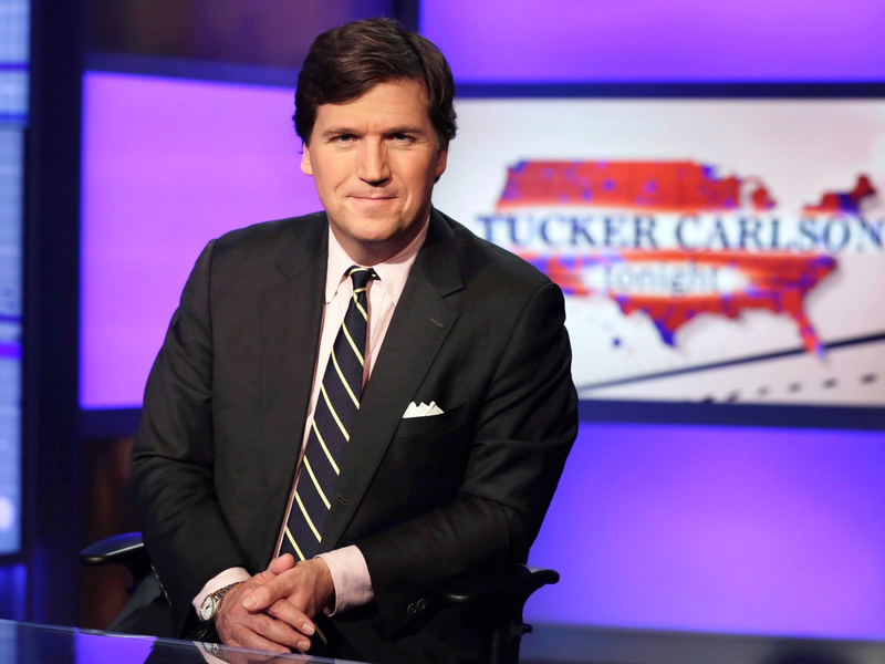 Tucker Carlson hat ein Interview mit Putin geführt. - Foto: Richard Drew/AP/dpa