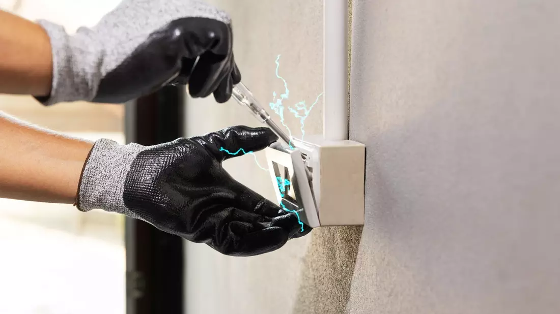 Arbeiten mit Strom: sicher und ohne Risiko - Bild: presseportal.de