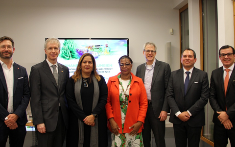 Die kolumbianische Banane strebt nach Anerkennung ihrer Nachhaltigkeit auf den europäischen Markt - Foto: presseportal.de
