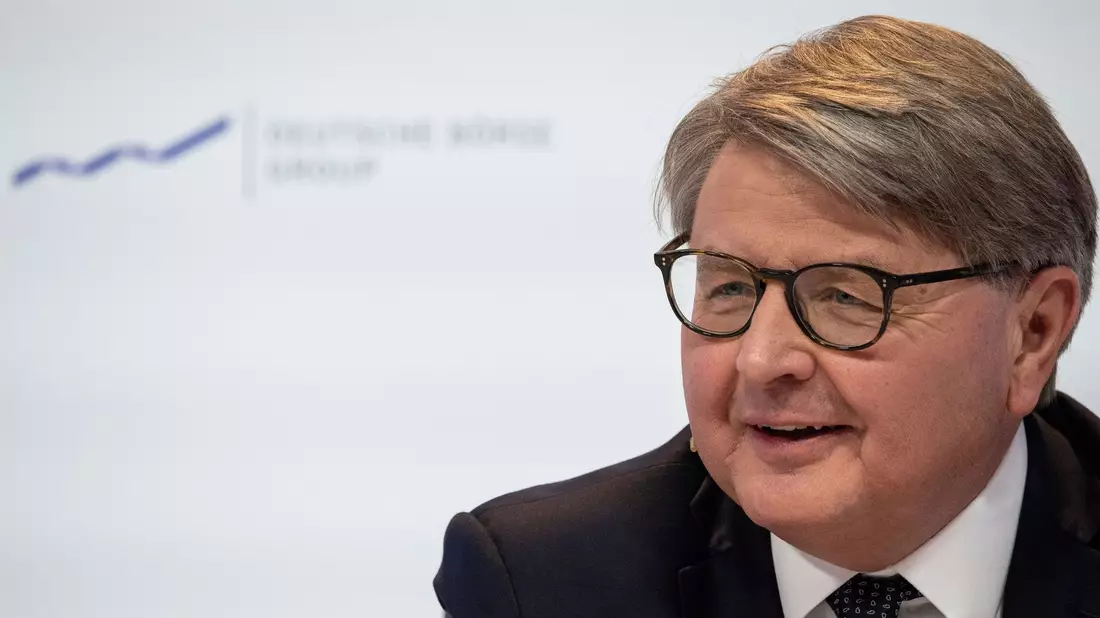 Theodor Weimer ist noch bis Ende 2024 Vorstandsvorsitzender der Deutsche Börse AG. - Bild: Hannes P Albert/dpa
