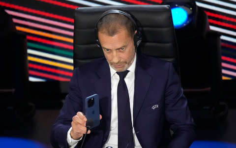 UEFA-Präsident Aleksander Ceferin könnte nochmals gewählt werden. - Foto: Christophe Ena/AP