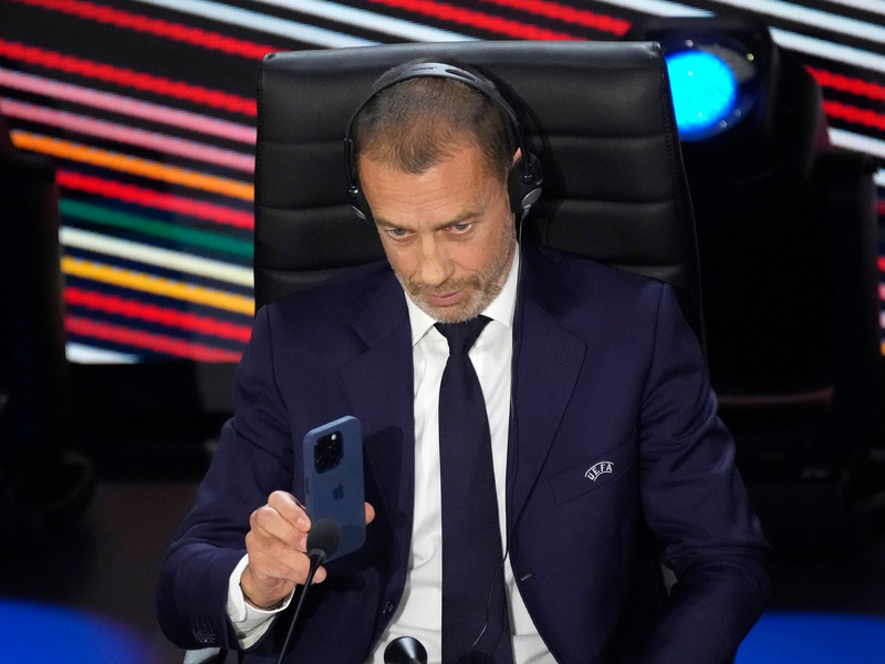 Möchte 2027 als UEFA-Boss aufhören: Aleksander Ceferin. - Foto: Christophe Ena/AP