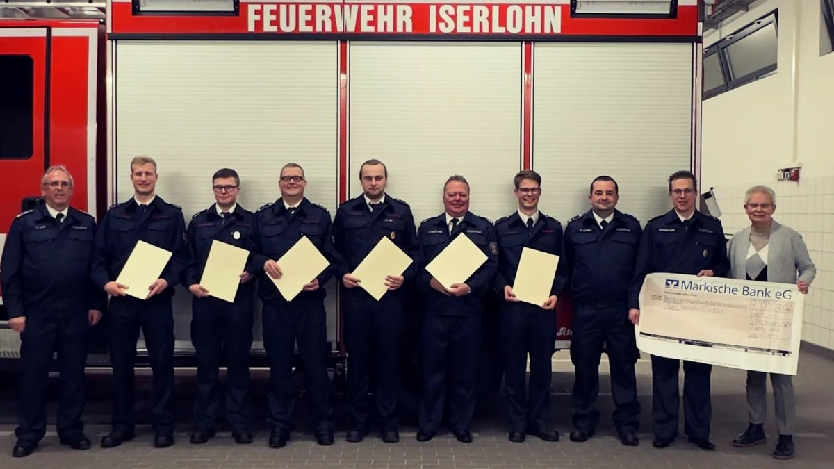 FW-MK: Jahresdienstbesprechung der Löschgruppe Sümmern - Foto: presseportal.de