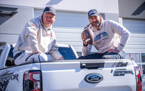 Ford und DAZN schicken Internet-König Knossi mit dem Adventure Ticket auf den Weg zum bedeutendsten Football-Highlight 2024 - Foto: presseportal.de