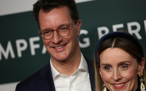 Ehepaar Wüst beim NRW-Empfang zur Berlinale 2023 - Foto: über dts Nachrichtenagentur