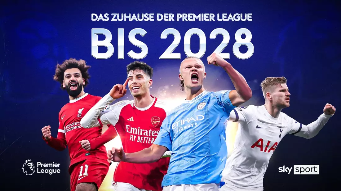 Sky Deutschland und die Premier League verlängern ihre langfristige Partnerschaft bis 2028: alle Spiele nur bei Sky Sport - Bild: presseportal.de