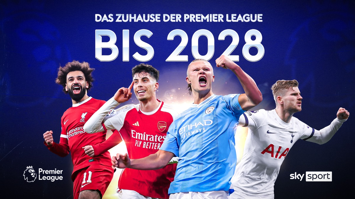 Sky Deutschland und die Premier League verlängern ihre langfristige Partnerschaft bis 2028: alle Spiele nur bei Sky Sport - Foto: presseportal.de