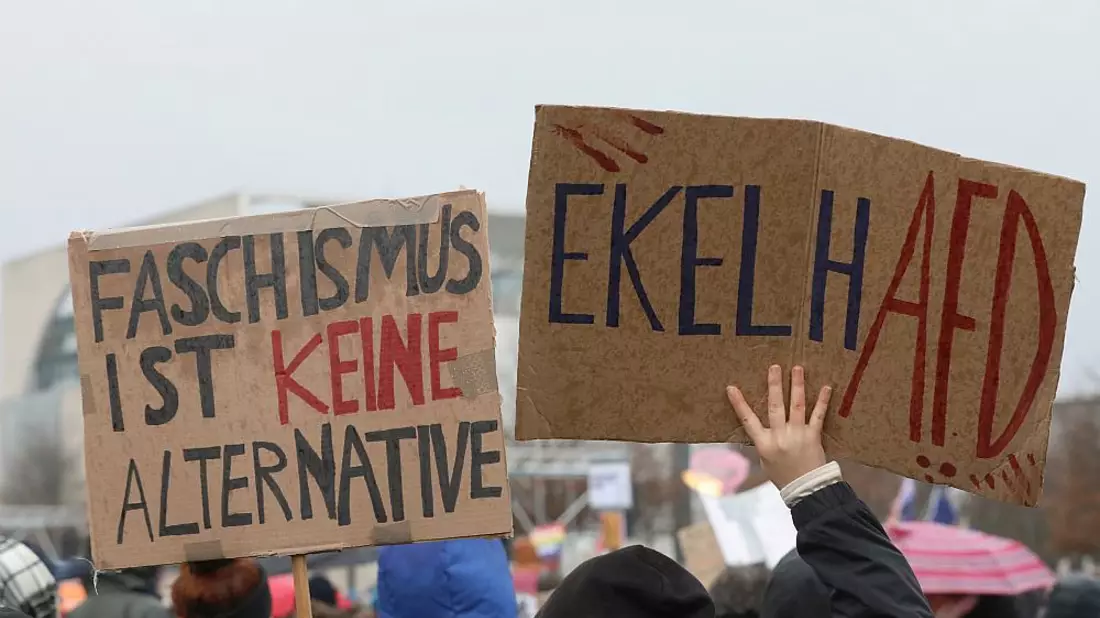 Demo gegen Rechtsextremismus (Archiv) - Bild: über dts Nachrichtenagentur