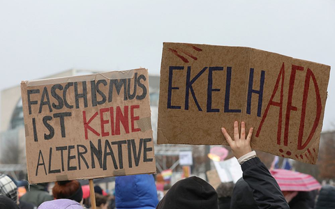 Demo gegen Rechtsextremismus am 03.02.2024 - Foto: über dts Nachrichtenagentur