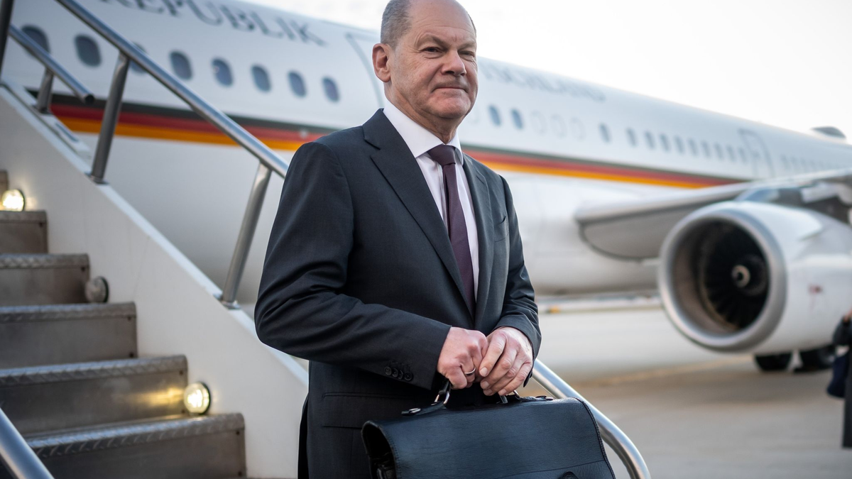 Bundeskanzler Olaf Scholz versucht derzeit, die EU-Partner zu mehr Militärhilfe für die Ukraine zu bewegen - auch die USA. - Foto: Michael Kappeler/dpa