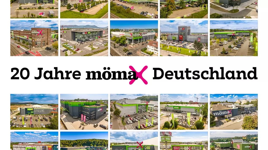 20 Jahre Mömax - Bild: XXXLutz KG über pressetext.de