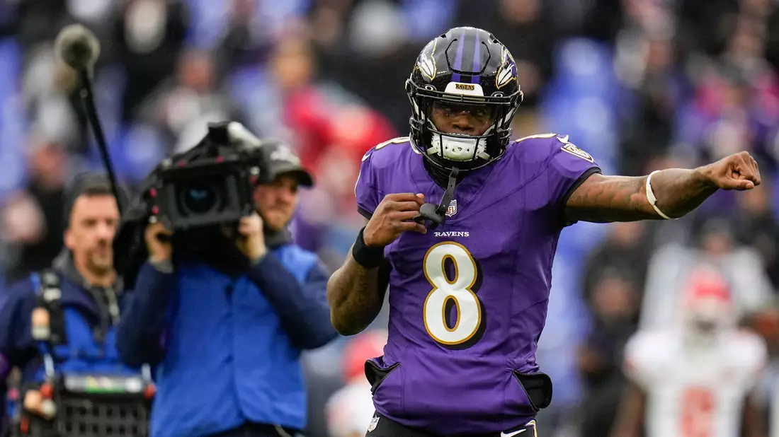 Lamar Jackson war erstmals 2019 zum MVP gewählt worden. - Bild: Julio Cortez/AP/dpa