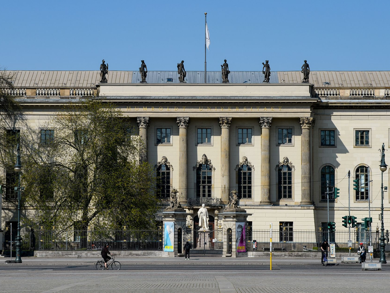 Die Humboldt-Universität: Hier kam es zu einem Zwischenfall bei einer Podiumsdiskussion zum Thema «Constitutional Challenges – Judging in a Constitutional Democracy». - Foto: Jens Kalaene/dpa-Zentralbild/dpa