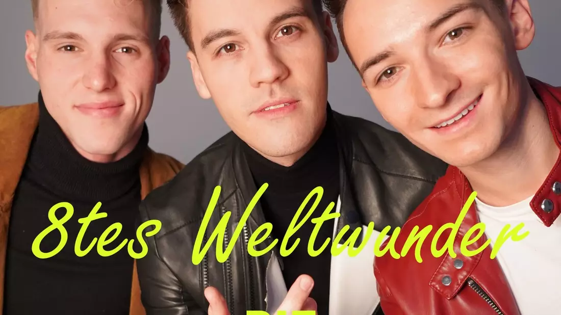 Neue mitreißende Single 8tes Weltwunder von Die Schlagerboys - Bild: presseportal.de