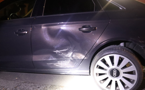 POL-HF: Parkende Fahrzeuge beschädigt- Verursacher flüchtet - Foto: presseportal.de