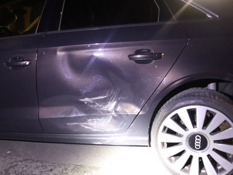 POL-HF: Parkende Fahrzeuge beschädigt- Verursacher flüchtet - Foto: presseportal.de