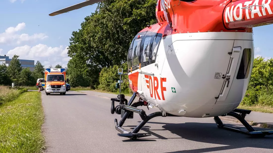 DRF Luftrettung zum Europäischen Tag des Notrufs am 11.2. / 112 - Schnelle Hilfe im lebensbedrohlichen Notfall - Bild: presseportal.de