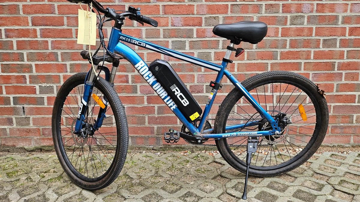 POL-HL: Ostholstein - Bad Schwartau / Wer vermisst sein E-Bike - Foto: presseportal.de