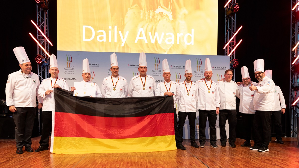 Edelmetall für die Koch-Nationalmannschaft der Bundeswehr - Foto: presseportal.de