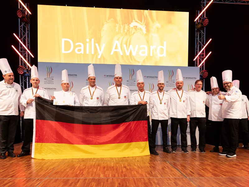 Edelmetall für die Koch-Nationalmannschaft der Bundeswehr - Foto: presseportal.de