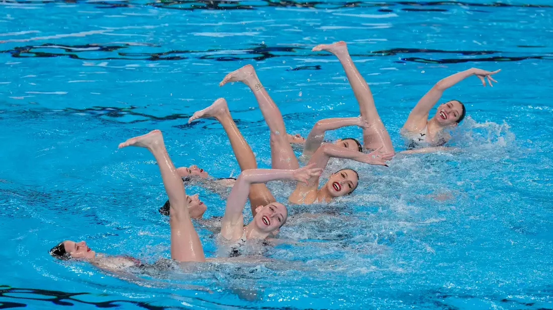 Hat sich mit ihrer Goldmedaille einen Traum erfüllt: Angelina Köhler. - Bild: Lee Jin-man/AP/dpa