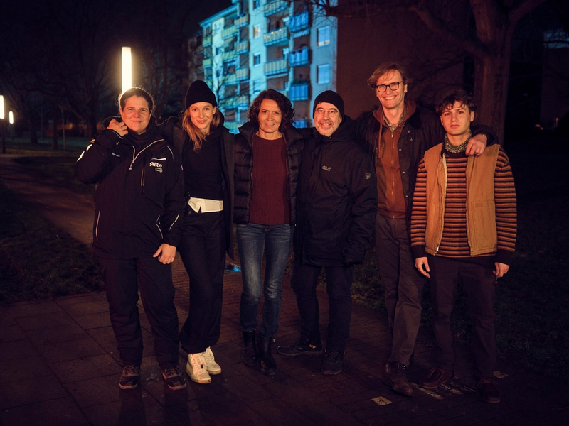 Ulrike Folkerts und Lisa Bitter drehen Tatort - Der Stelzenmann - Foto: presseportal.de