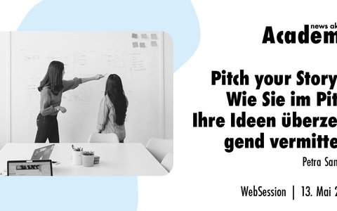 Pitch your Story - Wie Sie im Pitch Ihre Ideen ĂĽberzeugend vermitteln / Ein Online-Seminar der news aktuell Academy am 13. Mai 2024 - Foto: presseportal.de Pitch your Story - Wie Sie im Pitch Ihre Ideen ĂĽberzeugend vermitteln / Ein Online-Seminar der news aktuell Academy am 13. Mai 2024 - Foto: presseportal.de
