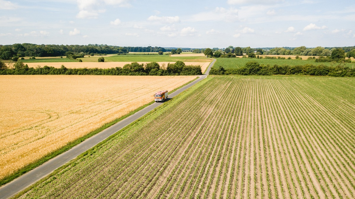 FW Hünxe: Vermutete Person in verschlossener Wohnung - Foto: presseportal.de