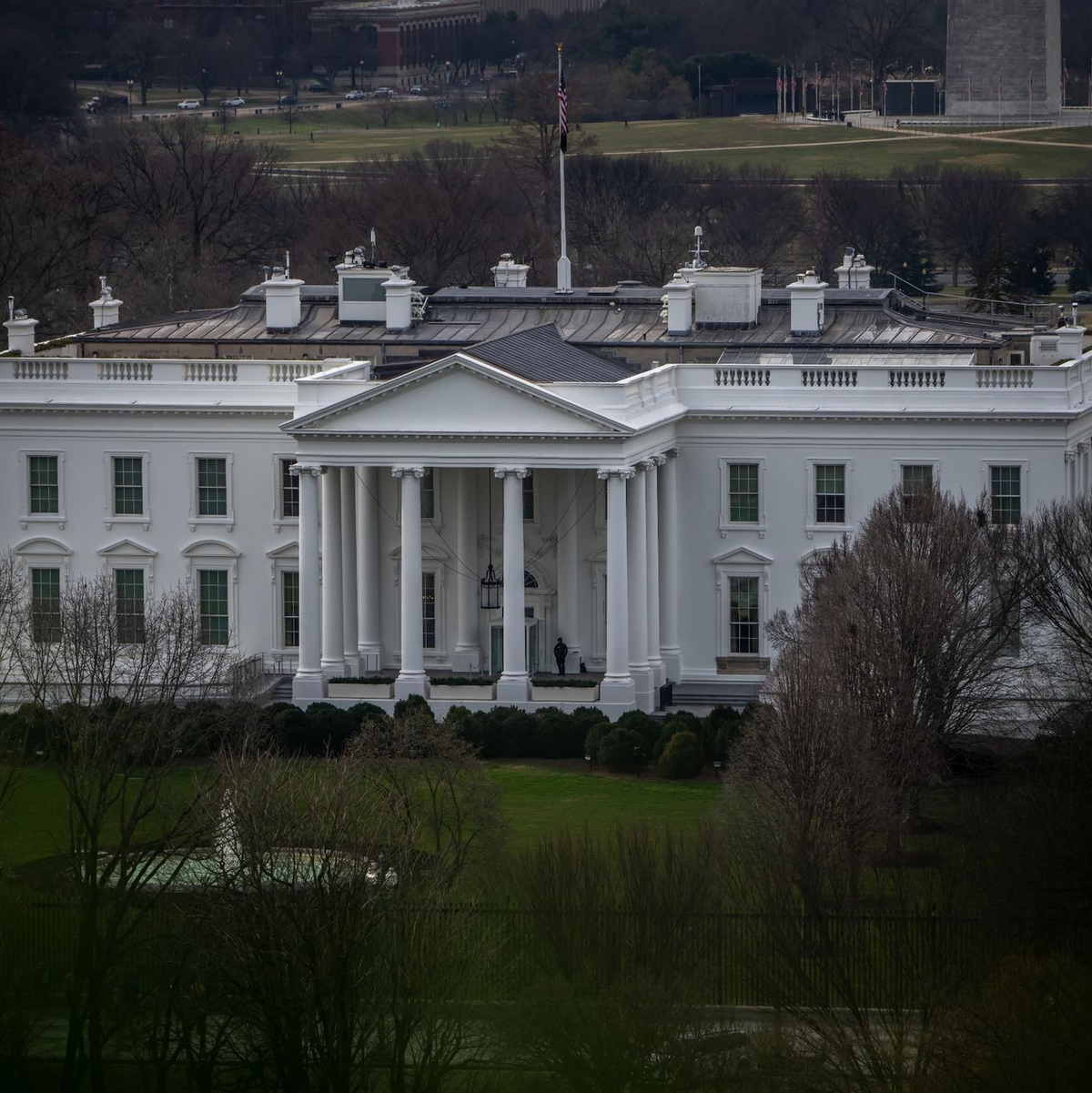 Bundeskanzler Olaf Scholz zu Gesprächen mit US-Präsident Joe Biden im Weißen Haus in Washington verabredet. - Foto: Michael Kappeler/dpa
